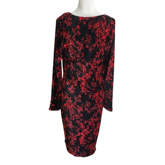 EUC Anthropologie | HD in Paris Diedre Floral Velvet Column Dress - Picture 9 of 13
